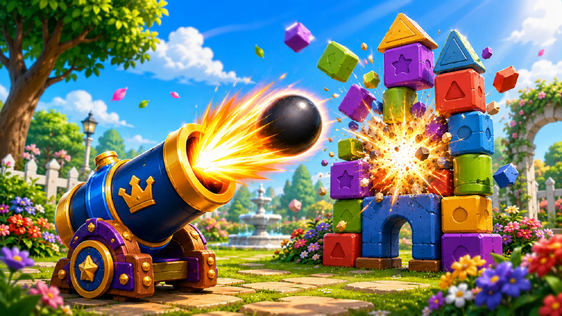 Knock Out Royal Smash Canon 3D screenshot